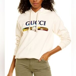 DEAL! GUCCI Multicolor Sequin Hoodie NWOT